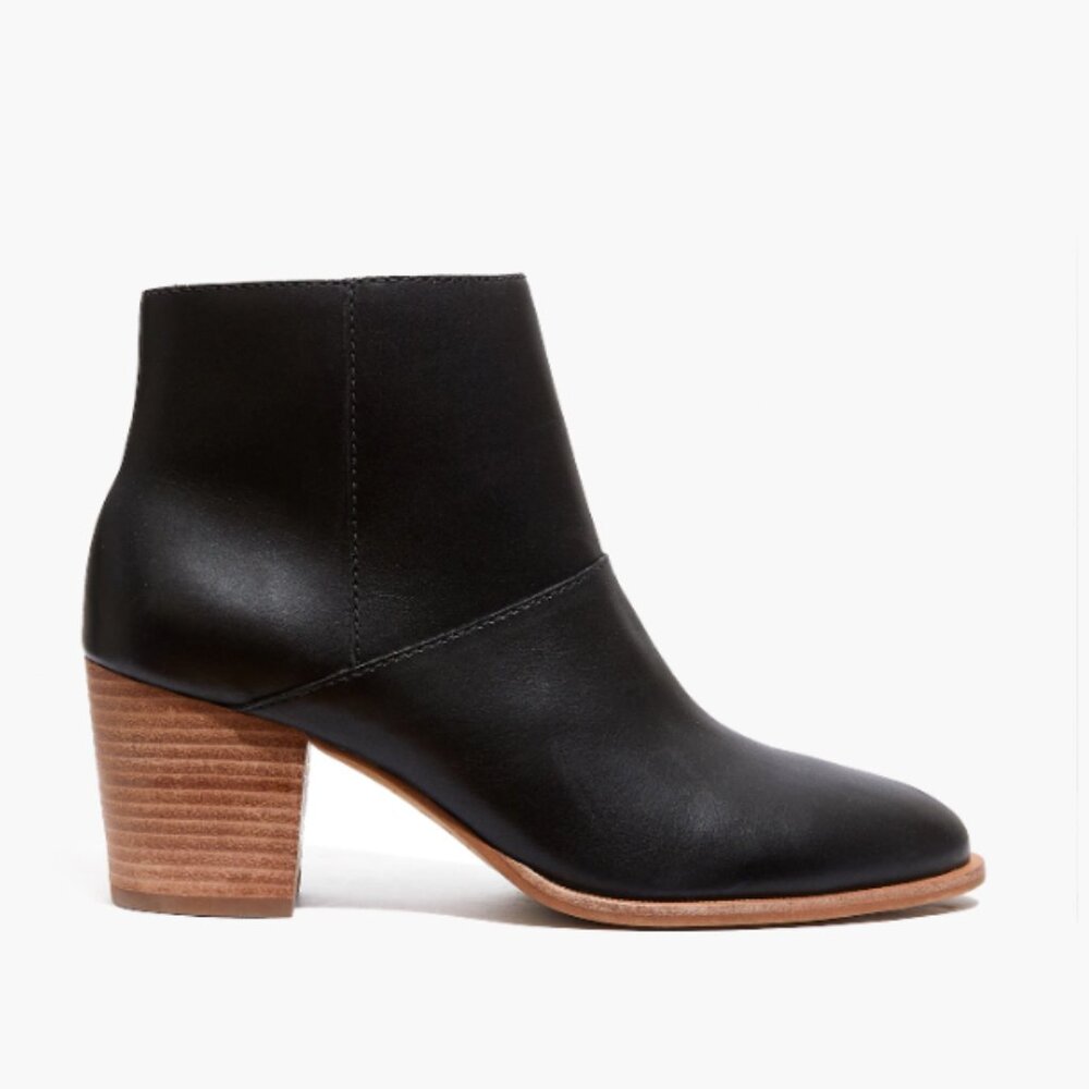 The Rosie Ankle Boot in Leather (Madewell)